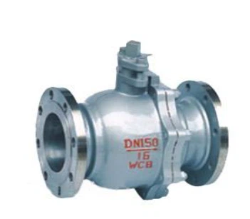 Manual flange ball valve