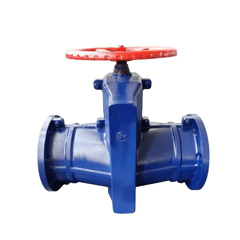 Manual Flange Cast Iron Pinch Valve